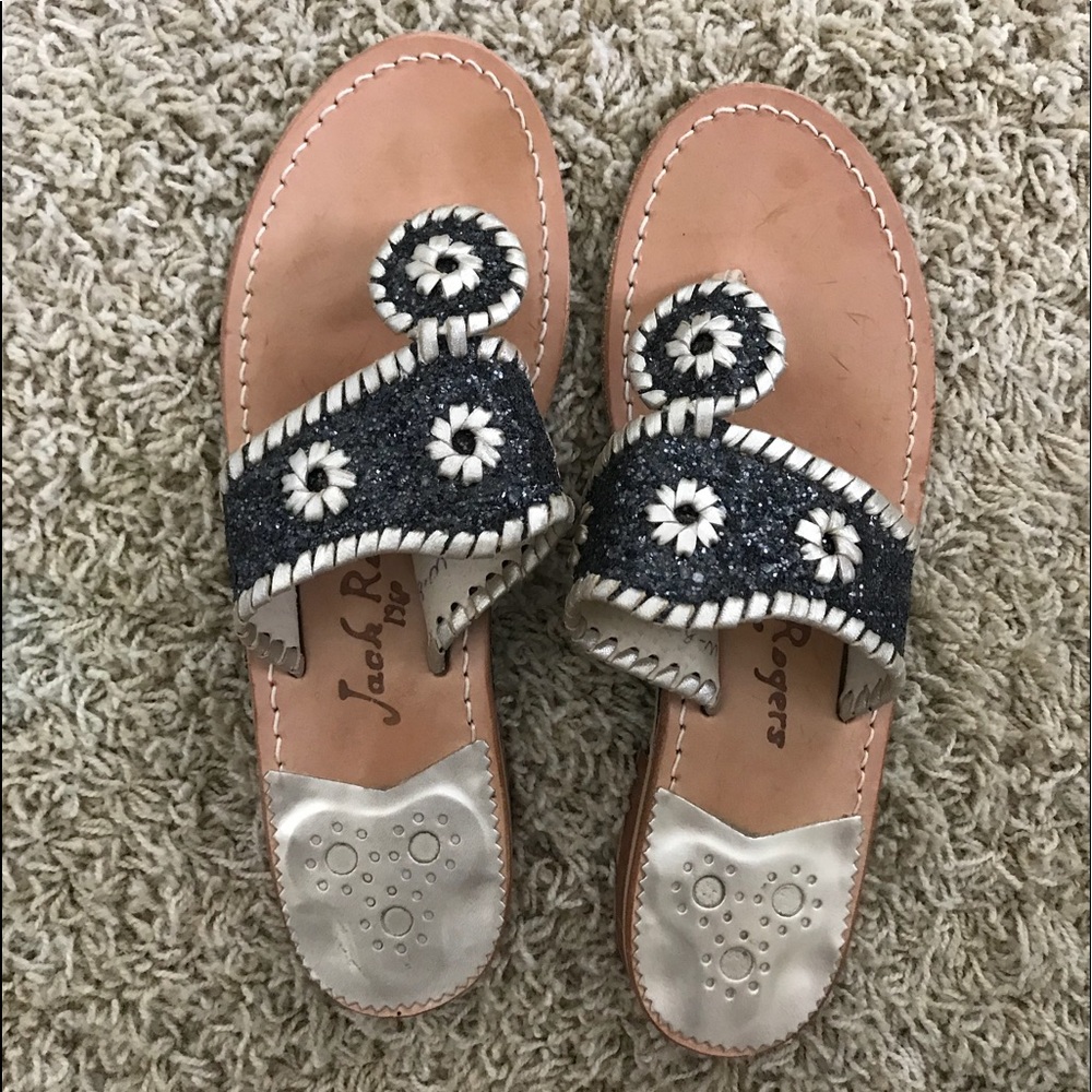 Gold/Gunmetal Jack Rogers